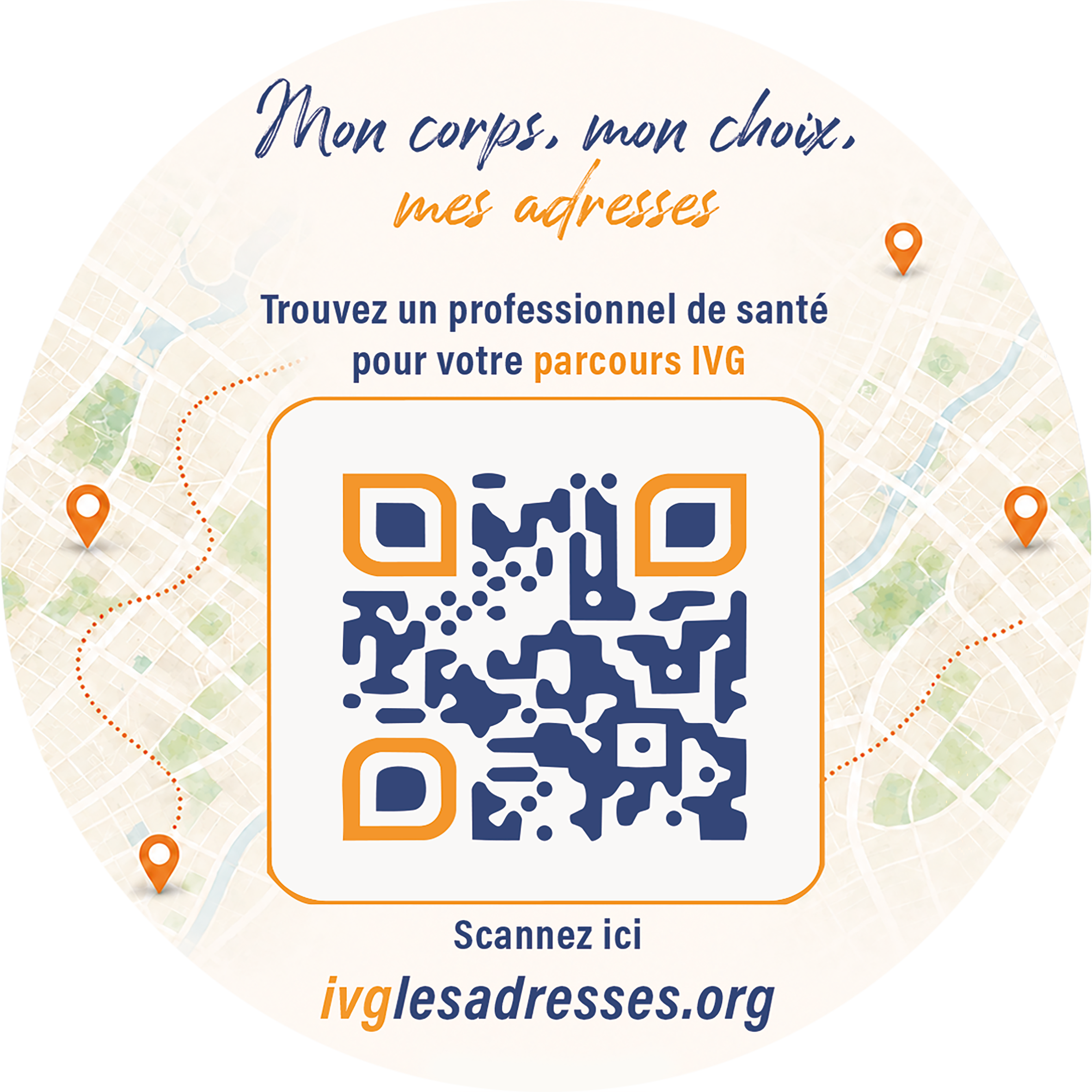 Sticker de la campagne ivglesadresses.org